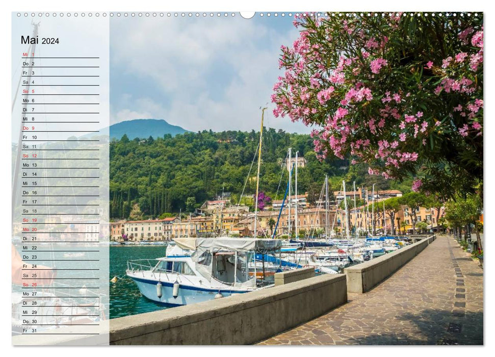 LAKE GARDA Idyllic places (CALVENDO wall calendar 2024) 