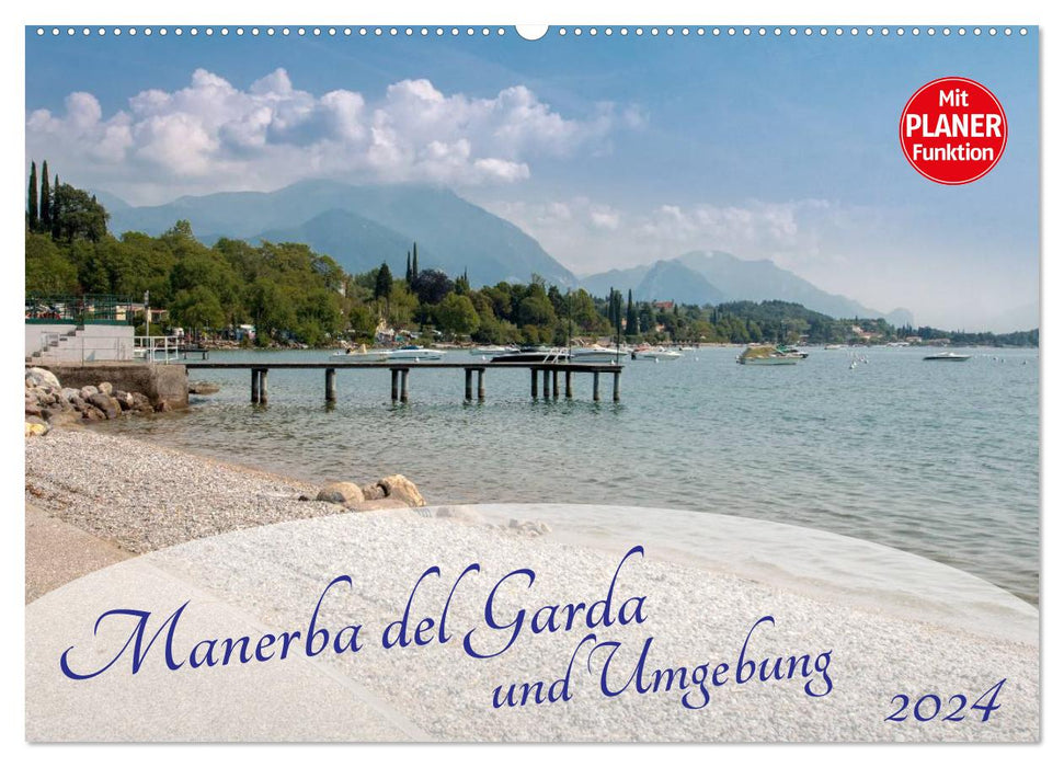 Lac de Garde - Manerba del Garda (Calendrier mural CALVENDO 2024) 