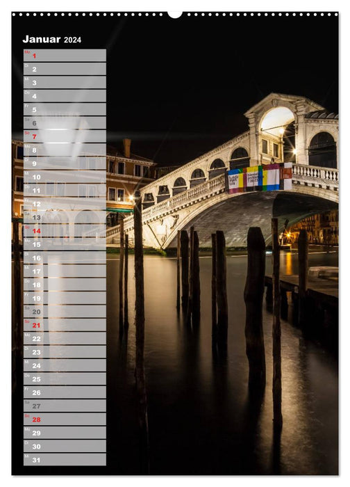 VENEDIG Klassische Momente (CALVENDO Wandkalender 2024)