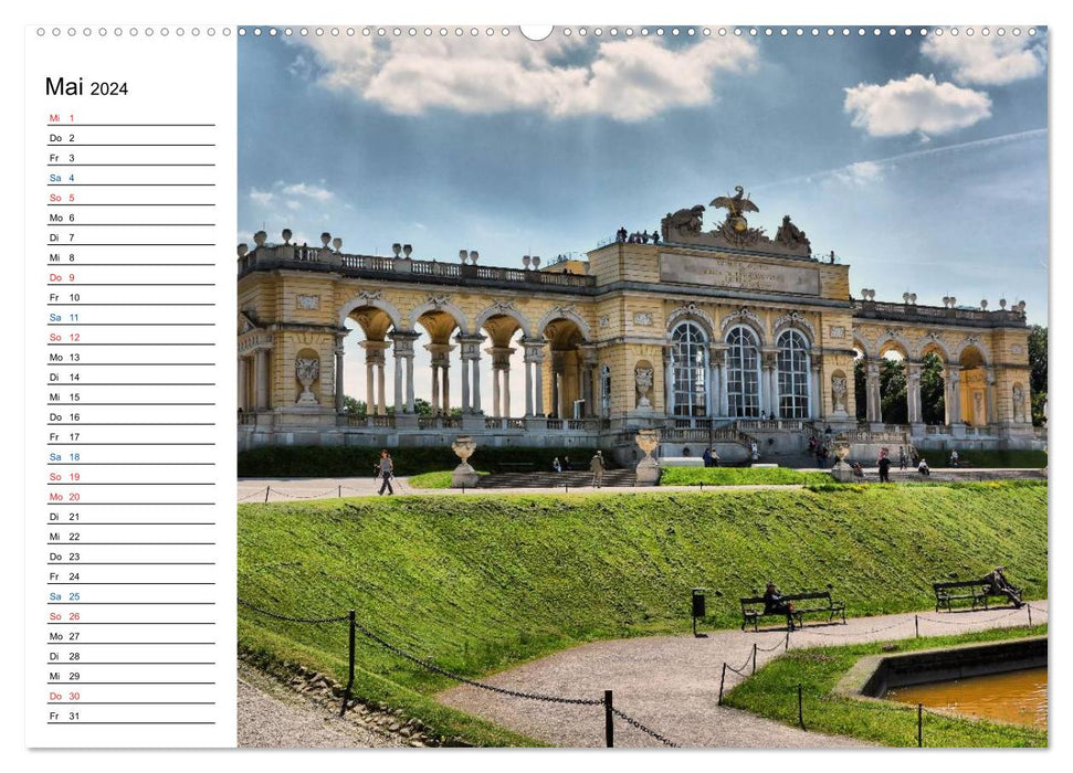 Vienna - capital with charm (CALVENDO wall calendar 2024) 
