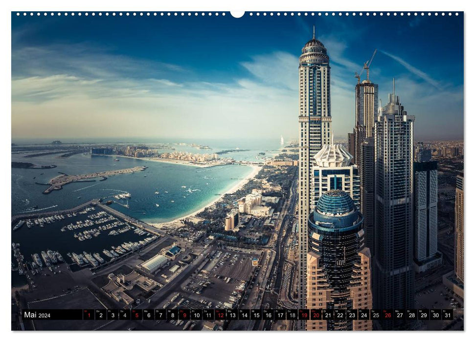 DUBAI - 2024 (CALVENDO Premium Wandkalender 2024)
