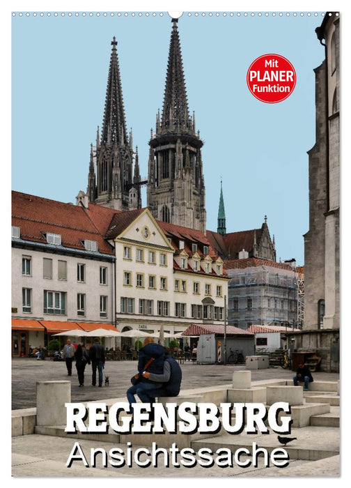 Regensburg - Ansichtssache (CALVENDO Wandkalender 2024)