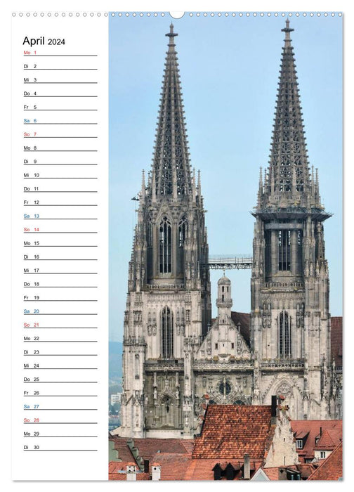 Regensburg - Ansichtssache (CALVENDO Wandkalender 2024)