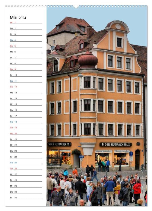 Regensburg - Ansichtssache (CALVENDO Wandkalender 2024)