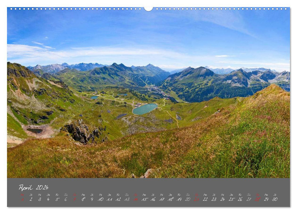 My most beautiful places in Salzburger Land (CALVENDO Premium Wall Calendar 2024) 