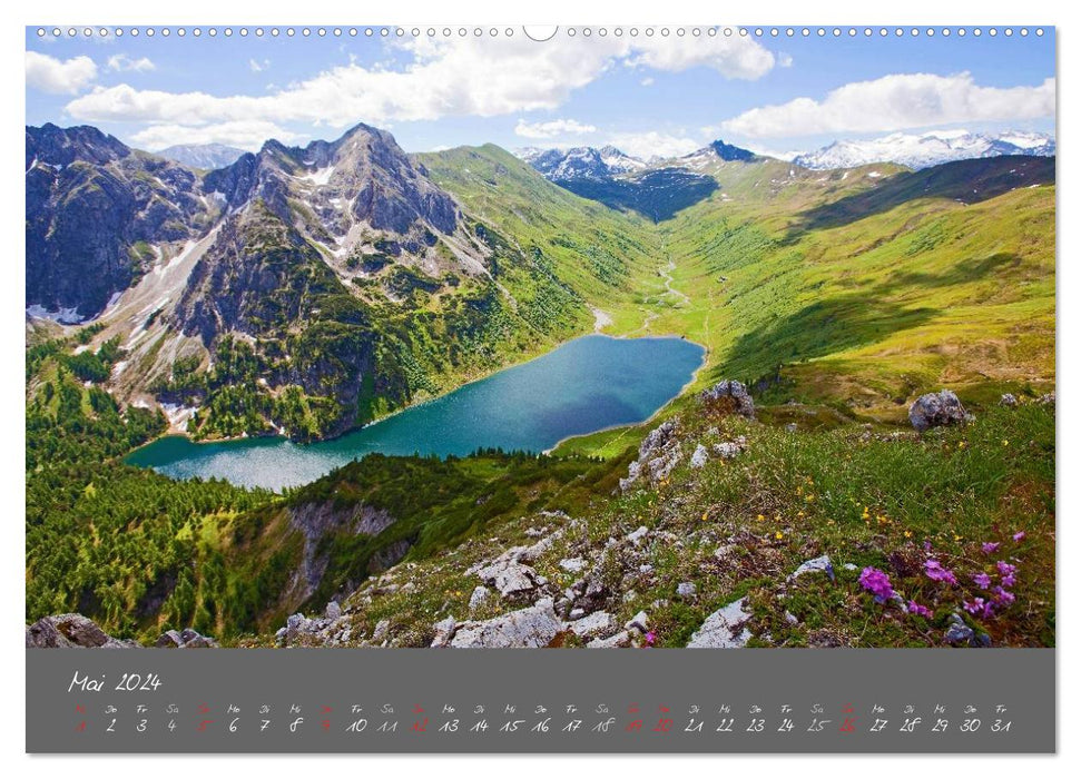 My most beautiful places in Salzburger Land (CALVENDO Premium Wall Calendar 2024) 