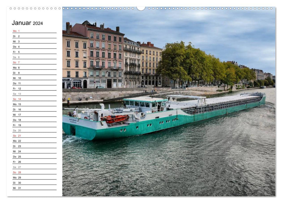 France's major cities - Lyon (CALVENDO wall calendar 2024) 