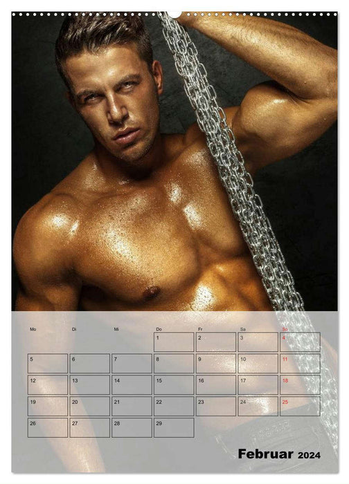 Männer - Sexy und kraftvoll (CALVENDO Wandkalender 2024)