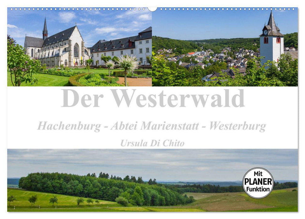Der Westerwald (CALVENDO Wandkalender 2024)
