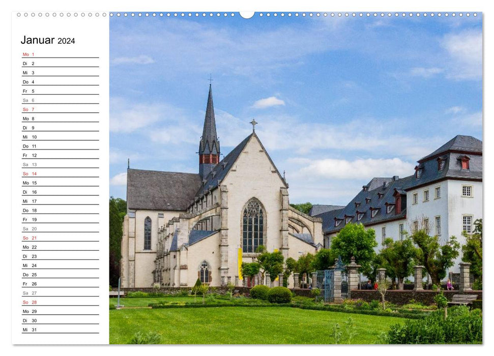 Le Westerwald (Calendrier mural CALVENDO 2024) 