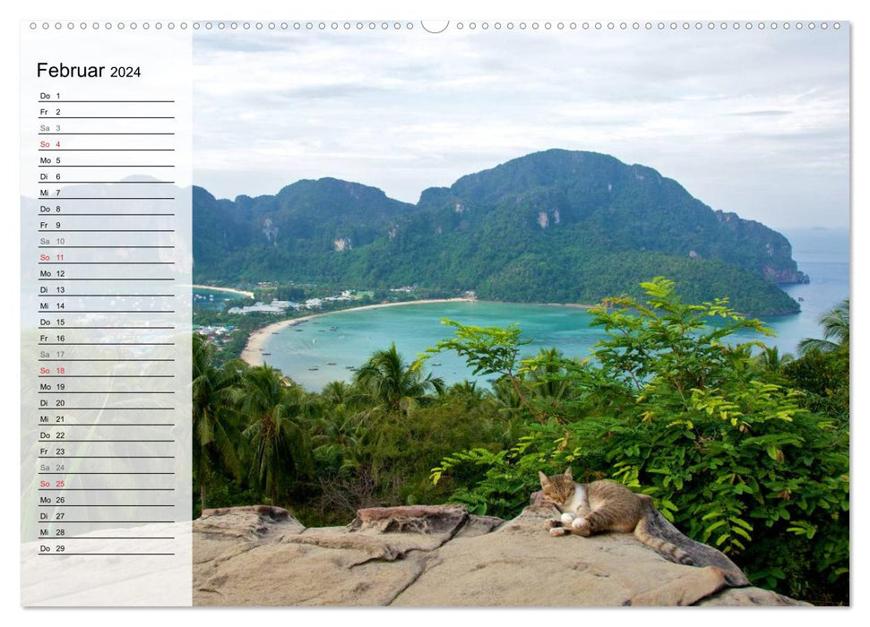 Mein Thailand - Geburtstagskalender (CALVENDO Premium Wandkalender 2024)
