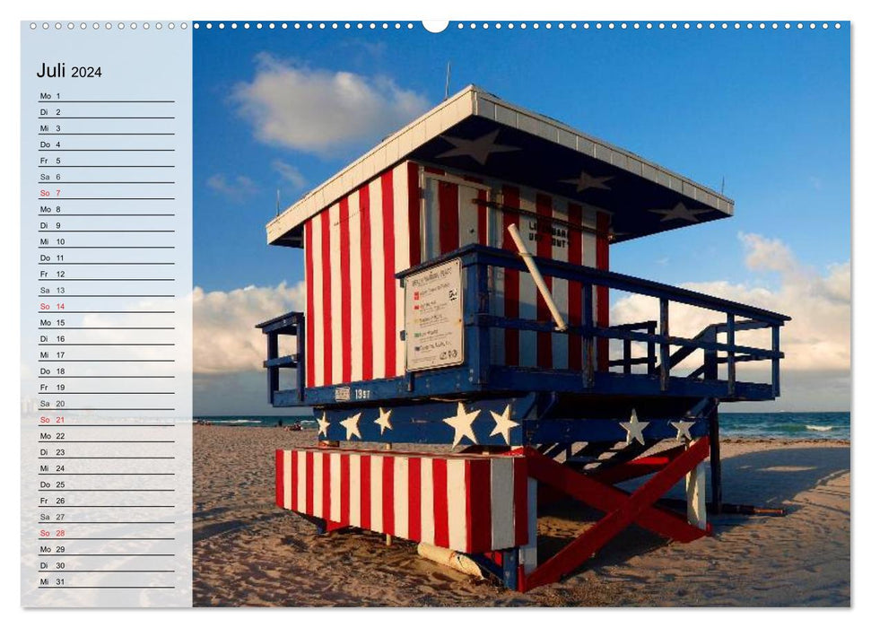 FLORIDA Idyllischer Sonnenscheinstaat (CALVENDO Premium Wandkalender 2024)