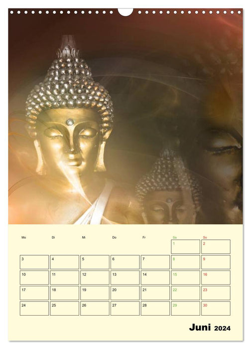 Buddhismus (CALVENDO Wandkalender 2024)