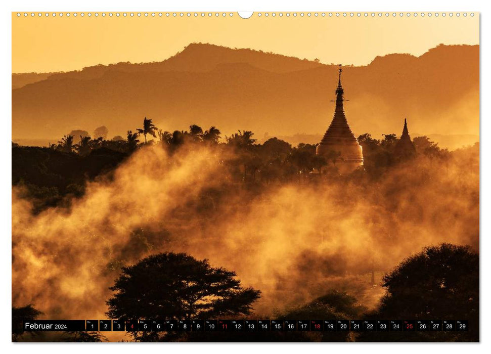 Adventure Myanmar (CALVENDO Premium Wall Calendar 2024) 