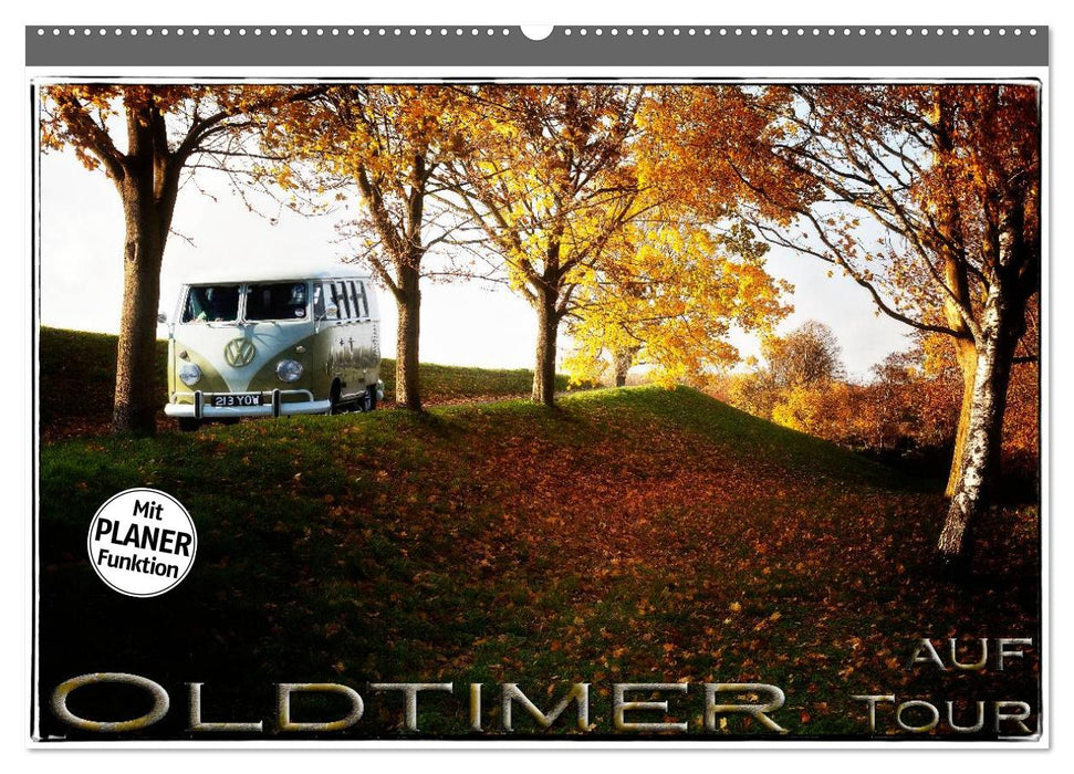 Classic cars on tour (CALVENDO wall calendar 2024) 