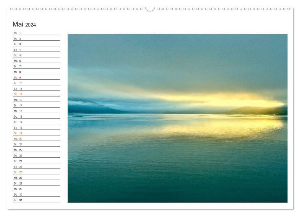 Northern Norway in the light (CALVENDO Premium Wall Calendar 2024) 