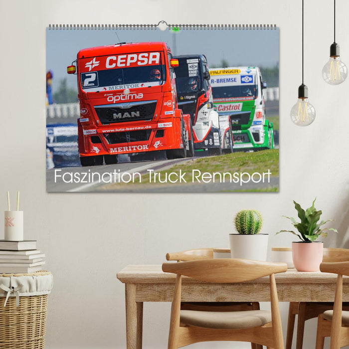 Faszination Truck Rennsport (CALVENDO Wandkalender 2024)