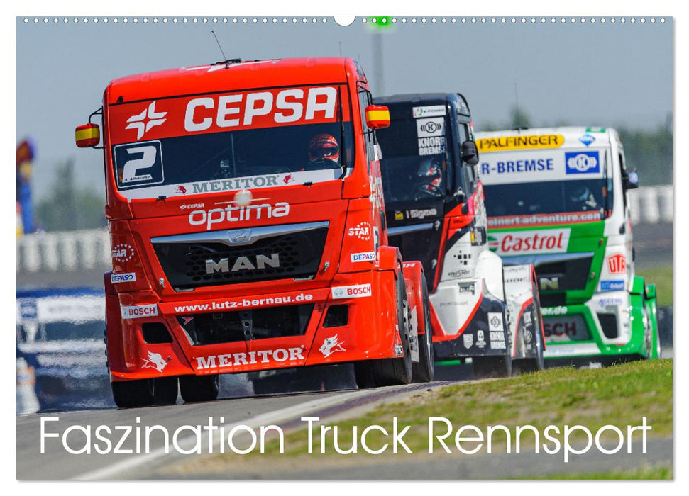 Faszination Truck Rennsport (CALVENDO Wandkalender 2024)