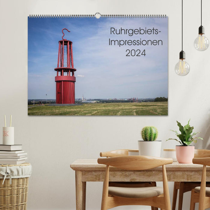 Ruhrgebiets-Impressionen 2024 (CALVENDO Wandkalender 2024)