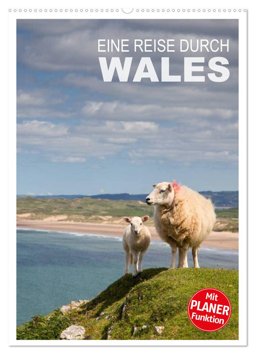 Eine Reise durch Wales (CALVENDO Wandkalender 2024)
