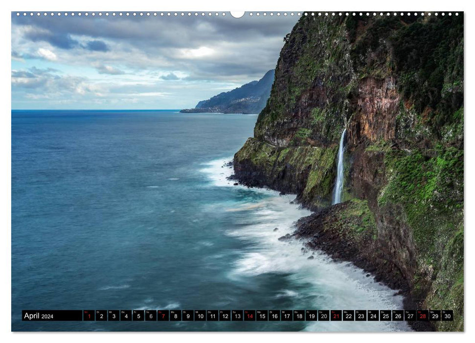 Madère - Une Perle de l'Atlantique (Calendrier mural CALVENDO 2024) 