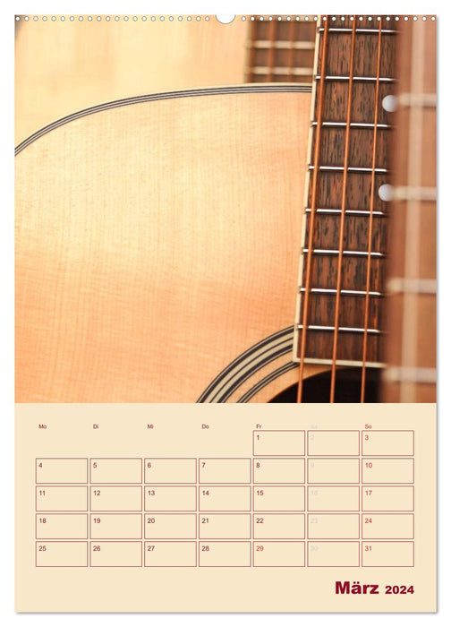 Music (CALVENDO Premium Wall Calendar 2024) 