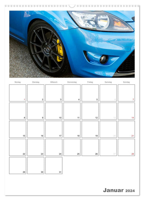 Tuning Power Planner (CALVENDO Premium Wall Calendar 2024) 