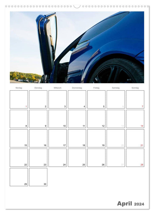 Tuning Power Planner (CALVENDO Premium Wall Calendar 2024) 