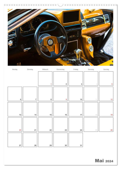 Planificateur de puissance Tuning (Calendrier mural CALVENDO Premium 2024) 