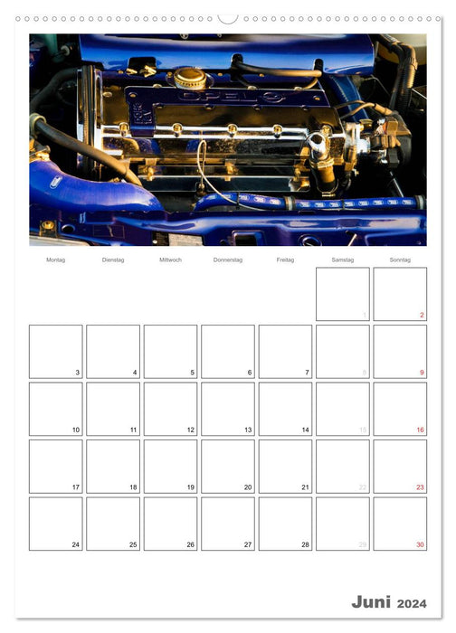 Tuning Power Planner (CALVENDO Premium Wall Calendar 2024) 