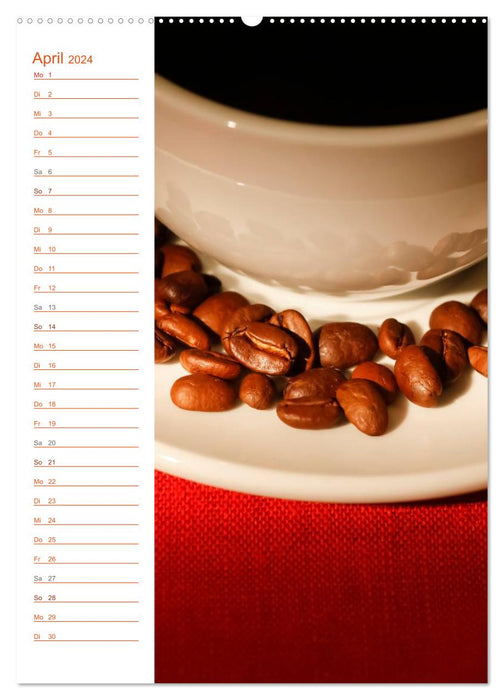Köstliche Kaffeespezialitäten (CALVENDO Premium Wandkalender 2024)