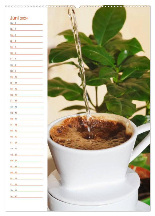 Délicieuses spécialités de café (Calendrier mural CALVENDO Premium 2024) 