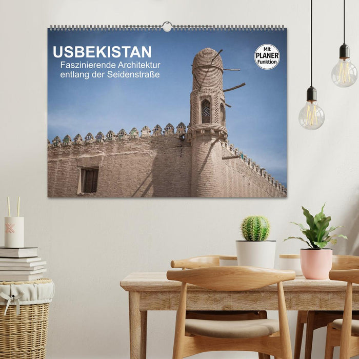 Uzbekistan - Fascinating architecture along the Silk Road (CALVENDO wall calendar 2024) 