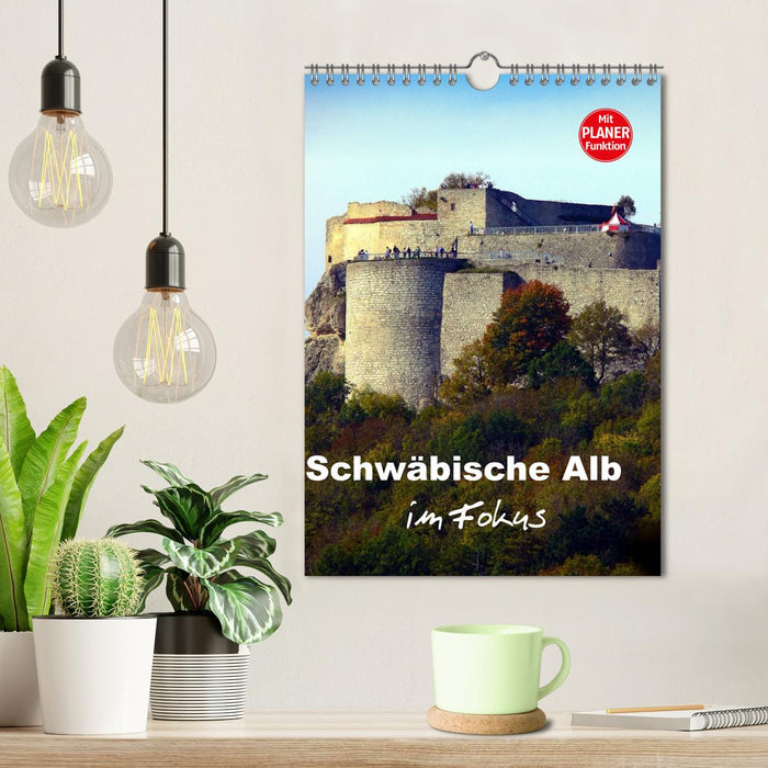 Focus sur le Jura souabe (calendrier mural CALVENDO 2024) 