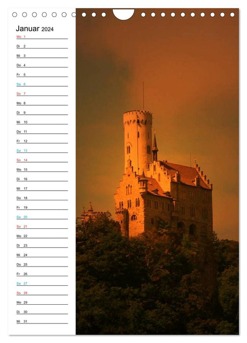 Schwäbische Alb im Fokus (CALVENDO Wandkalender 2024)