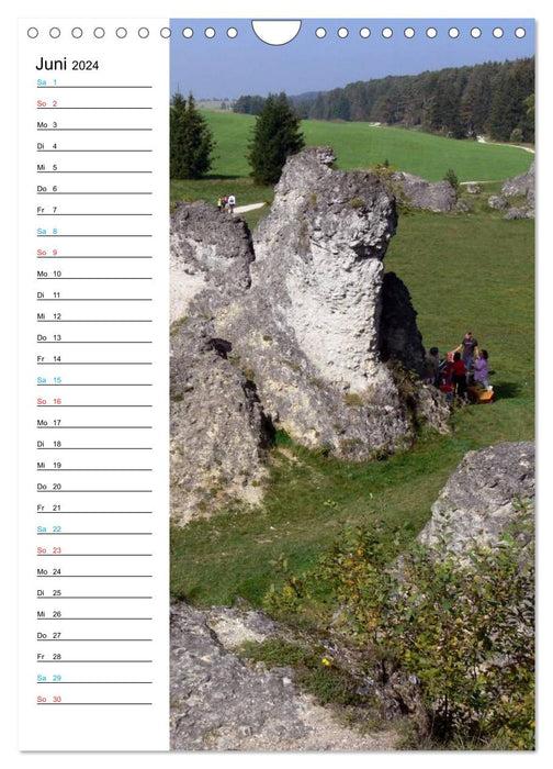 Swabian Alb in focus (CALVENDO wall calendar 2024) 