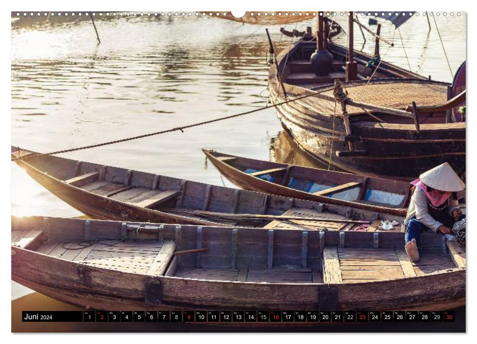 VIETNAM - From Saigon to Hanoi (CALVENDO wall calendar 2024) 