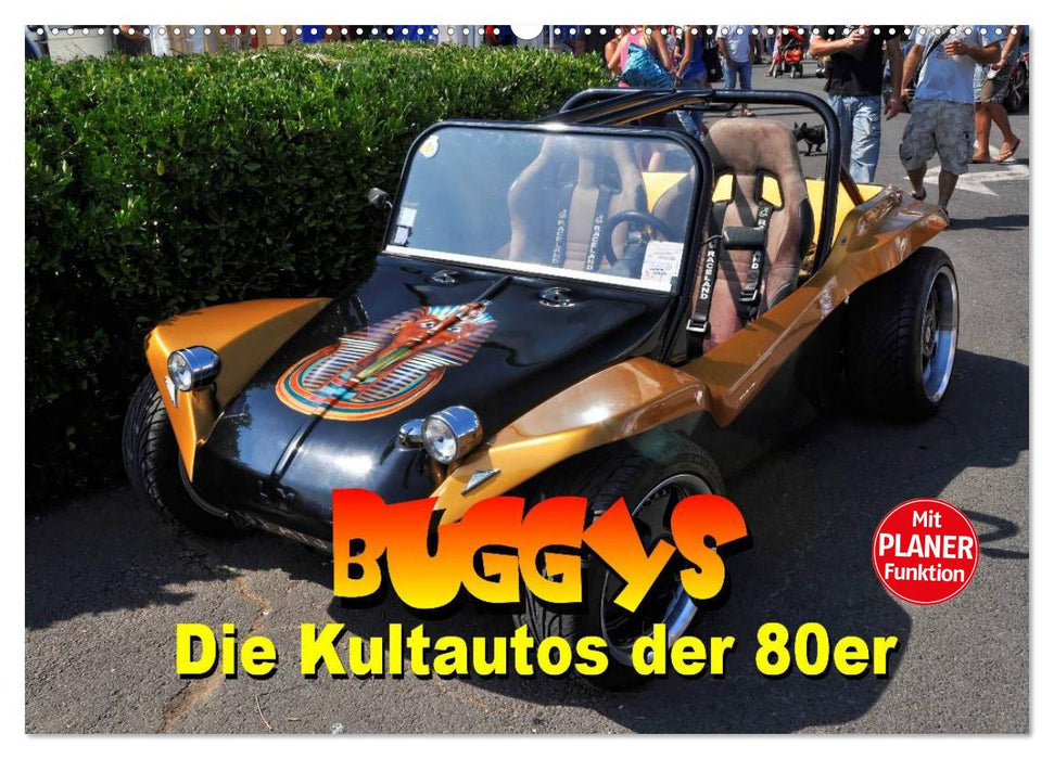 Buggies - the cult cars of the 80s (CALVENDO wall calendar 2024) 