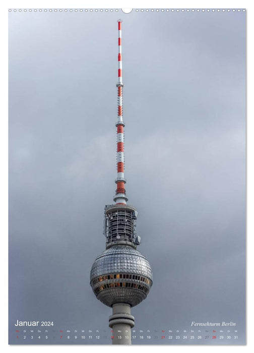 Deutsche Türme (CALVENDO Wandkalender 2024)