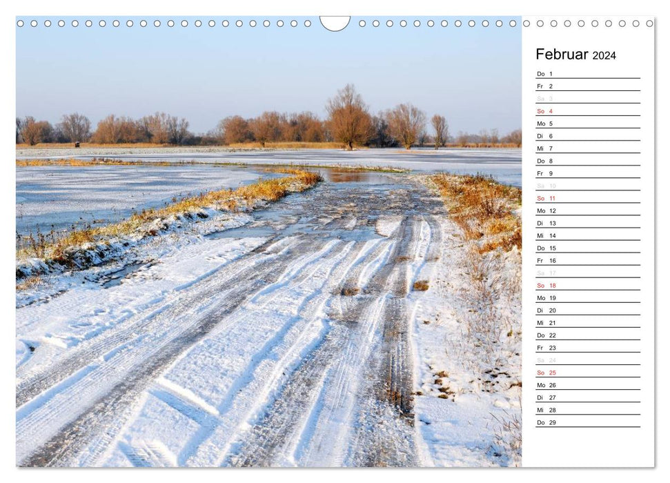 Four seasons in Havelland (CALVENDO wall calendar 2024) 