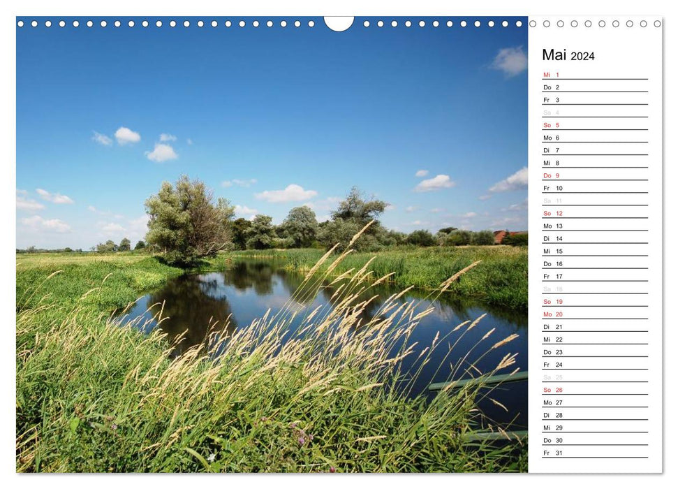 Vier Jahreszeiten im Havelland (CALVENDO Wandkalender 2024)