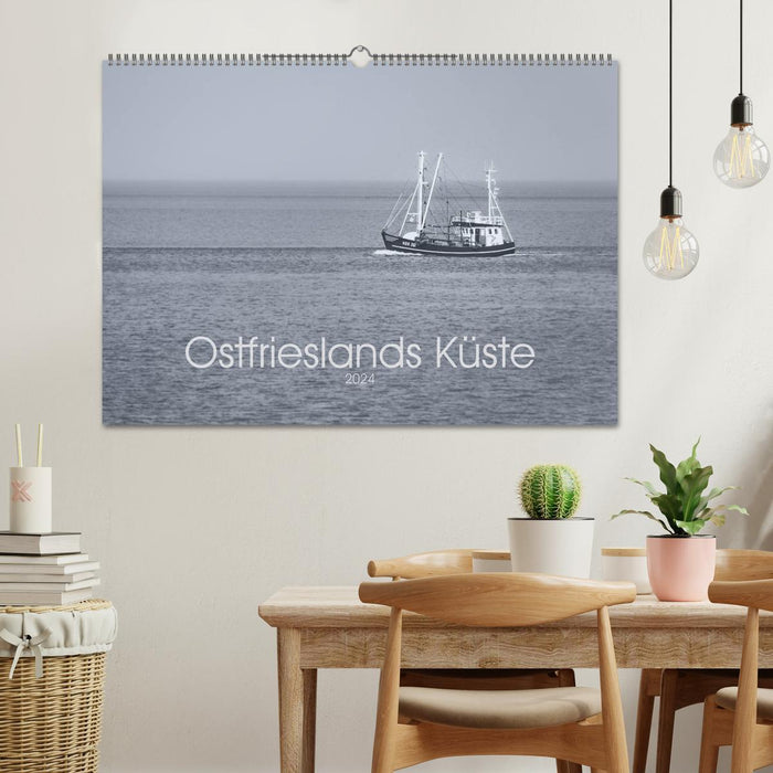 Ostfrieslands Küste 2024 (CALVENDO Wandkalender 2024)