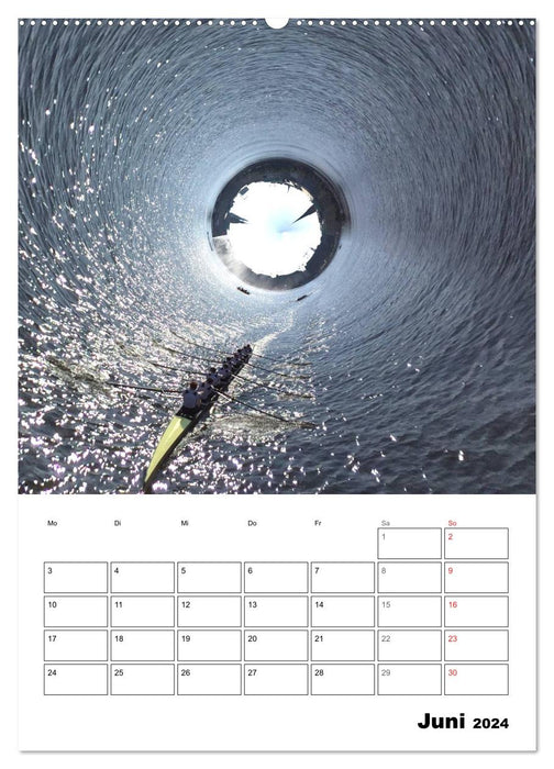 The tiny world of HAMBURG (CALVENDO Premium Wall Calendar 2024) 