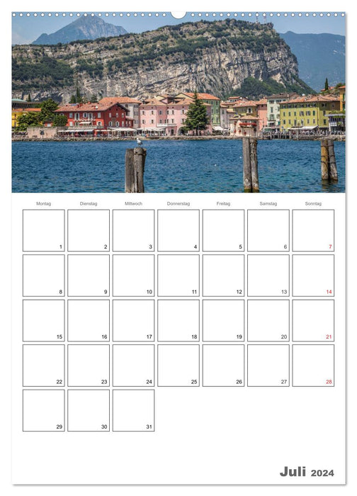 LAKE GARDA Appointment Planner (CALVENDO Premium Wall Calendar 2024) 