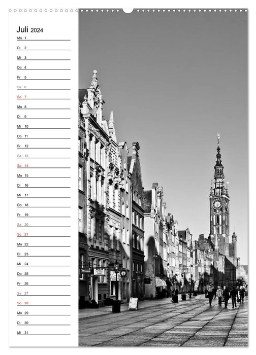 Danzig - Historischer Stadtkern (CALVENDO Premium Wandkalender 2024)