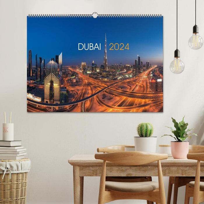 DUBAI - 2024 (CALVENDO Wandkalender 2024)