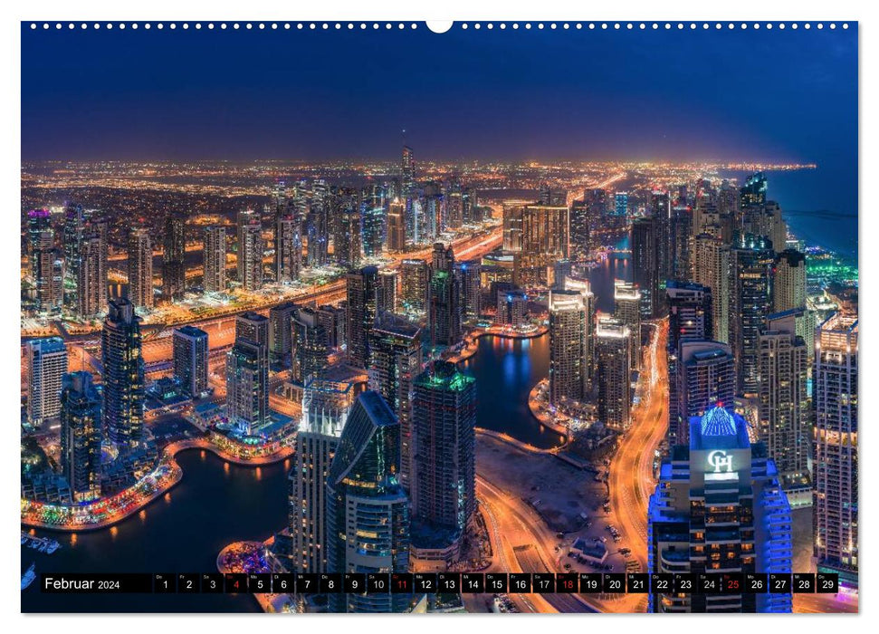 DUBAI - 2024 (CALVENDO Wandkalender 2024)