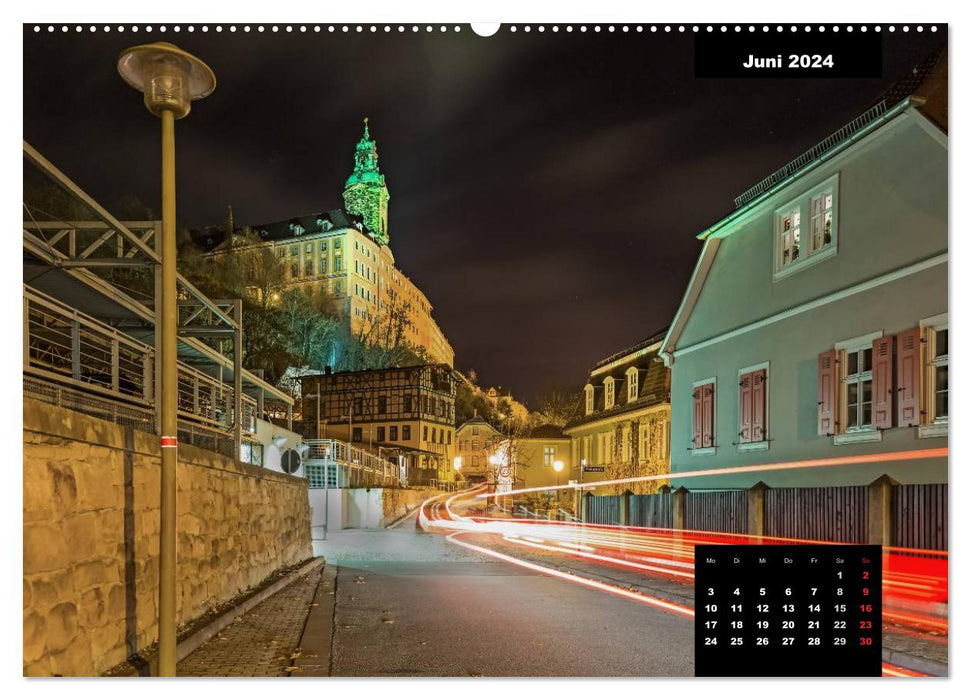 Rudolstadt - Schwarza (CALVENDO Premium Wall Calendar 2024) 