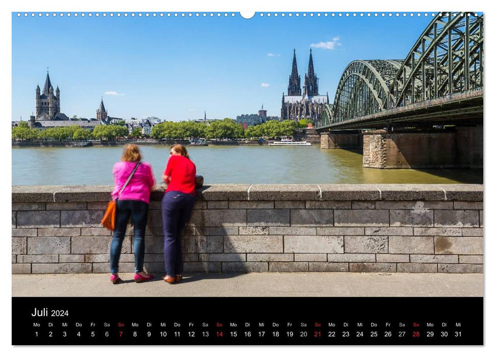 Cologne - Viewpoint (CALVENDO Premium Wall Calendar 2024) 