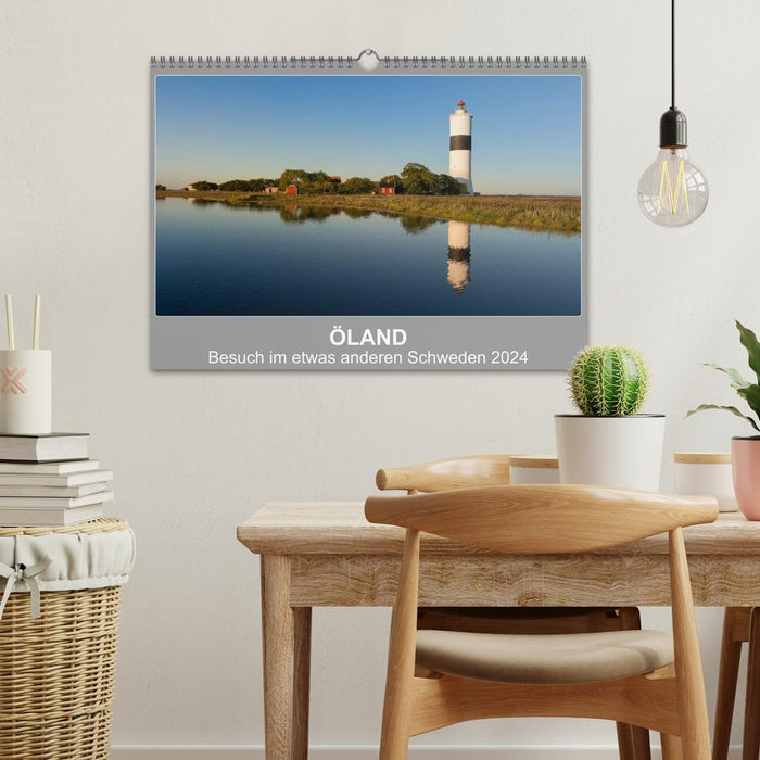 ÖLAND - Besuch im etwas anderen Schweden 2024 (CALVENDO Wandkalender 2024)